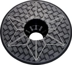 Supacaz Capz Anodis Lazer Carbon Steering Hood