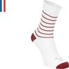 LeBram Ventoux Socks White Bordeaux