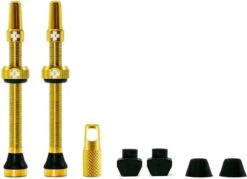 Tubeless Valves Muc-Off Aluminum 60 Mm Gold