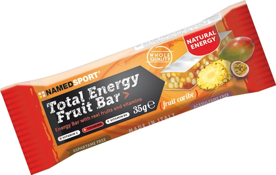 Energy Bar NamedSport Total Energy Fruit Bar 35g Fruits Caribe 1 Energy Bar NamedSport Total Energy Fruit Bar 35g Fruits Caribe
