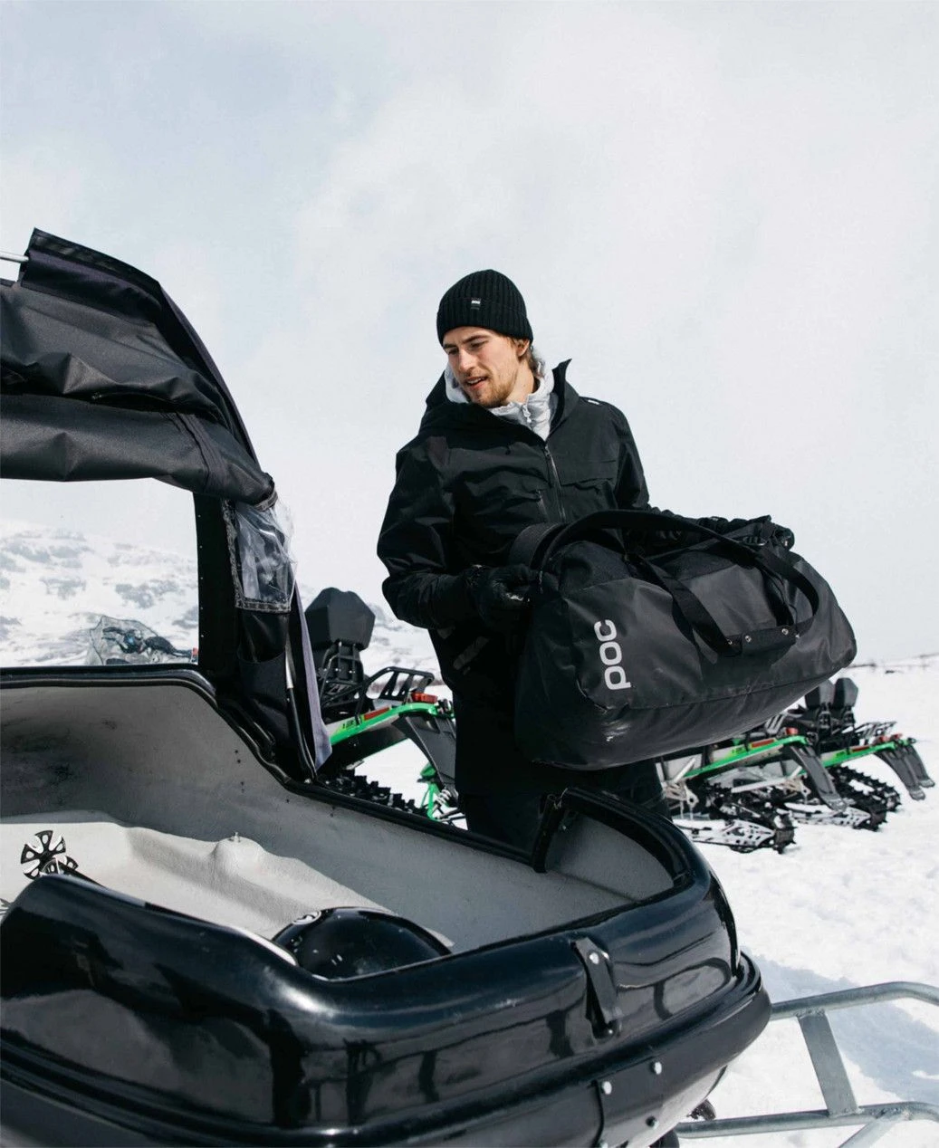 Poc Duffel Bag 80 L Uranium Black 6 Poc Duffel Bag 80 L Uranium Black - Image 6