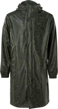 Rains Fishtail Parka Oil Camo Green