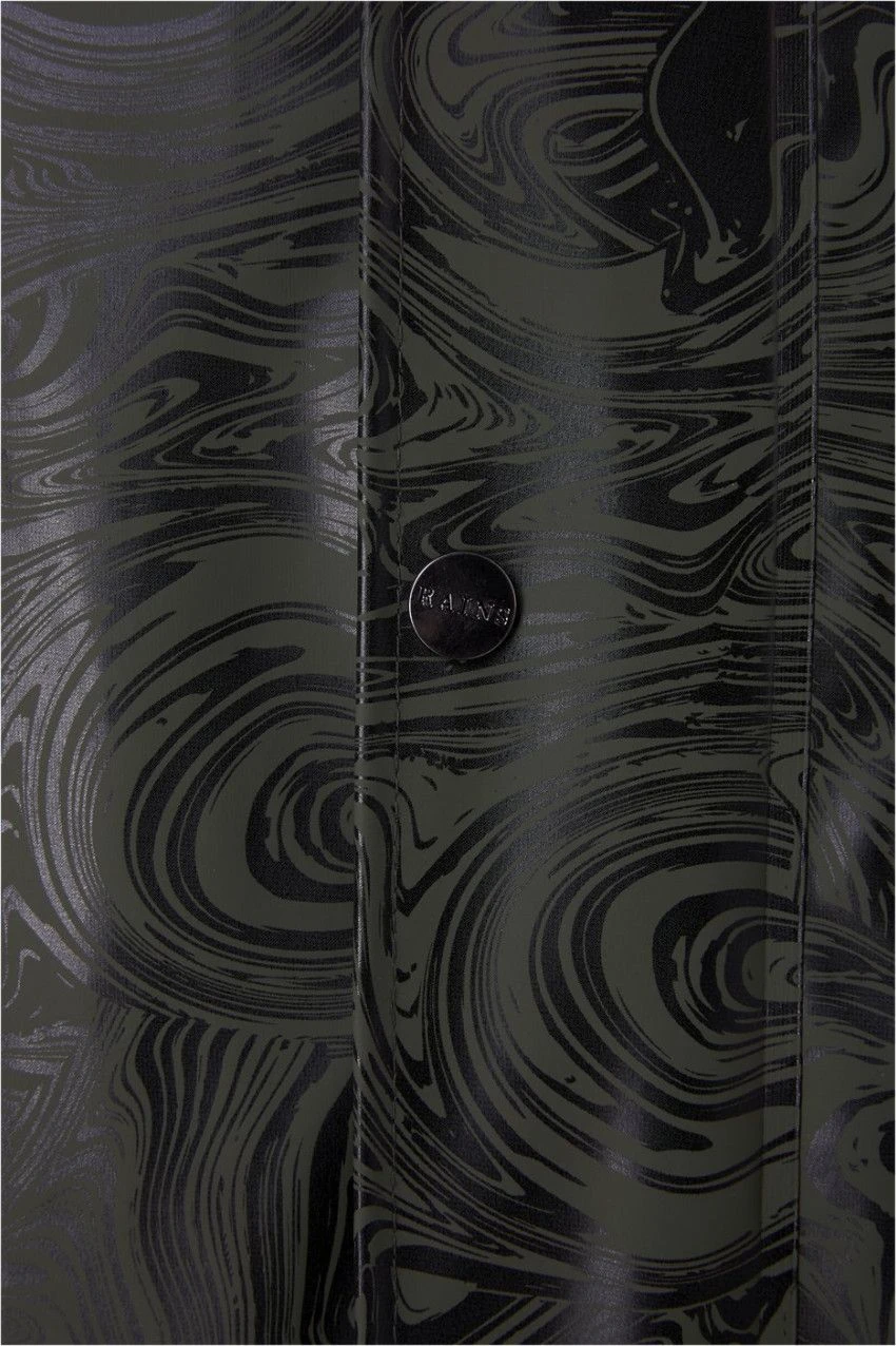 Rains Fishtail Parka Oil Camo Green 3 Rains Fishtail Parka Oil Camo Green - Image 3