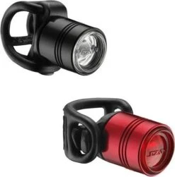 Lezyne Femto Drive Pair Light Set Black Red
