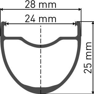 Dt-swiss DT Swiss G 1800 Spline DB 25 Front Wheel | 12x100 Mm 2 Dt-swiss DT Swiss G 1800 Spline DB 25 Front Wheel | 12x100 Mm - Image 2