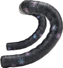 Supacaz Super Sticky Kush Galaxy Ruban Black/Pink With Black Plugs