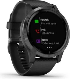 Garmin Vívoactive 4 GPS Watch Gunmetal / Black -Component Bike Gear 1264862606323bdceb960.68018625