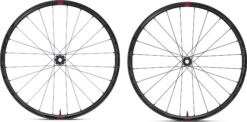 Pair Of Fulcrum Rapid Red 5 Disc 650B Wheels | 12x100 - 12x142 Mm | Centerlock