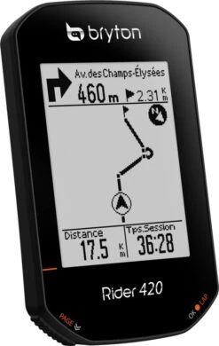 BRYTON Rider 420T GPS Computer + Cardio Belt/Cadence Sensor -Component Bike Gear 12685005d83424d7e2018.11575366