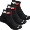 GripGrab Classic Low Cut Socks (3-Pack) Black
