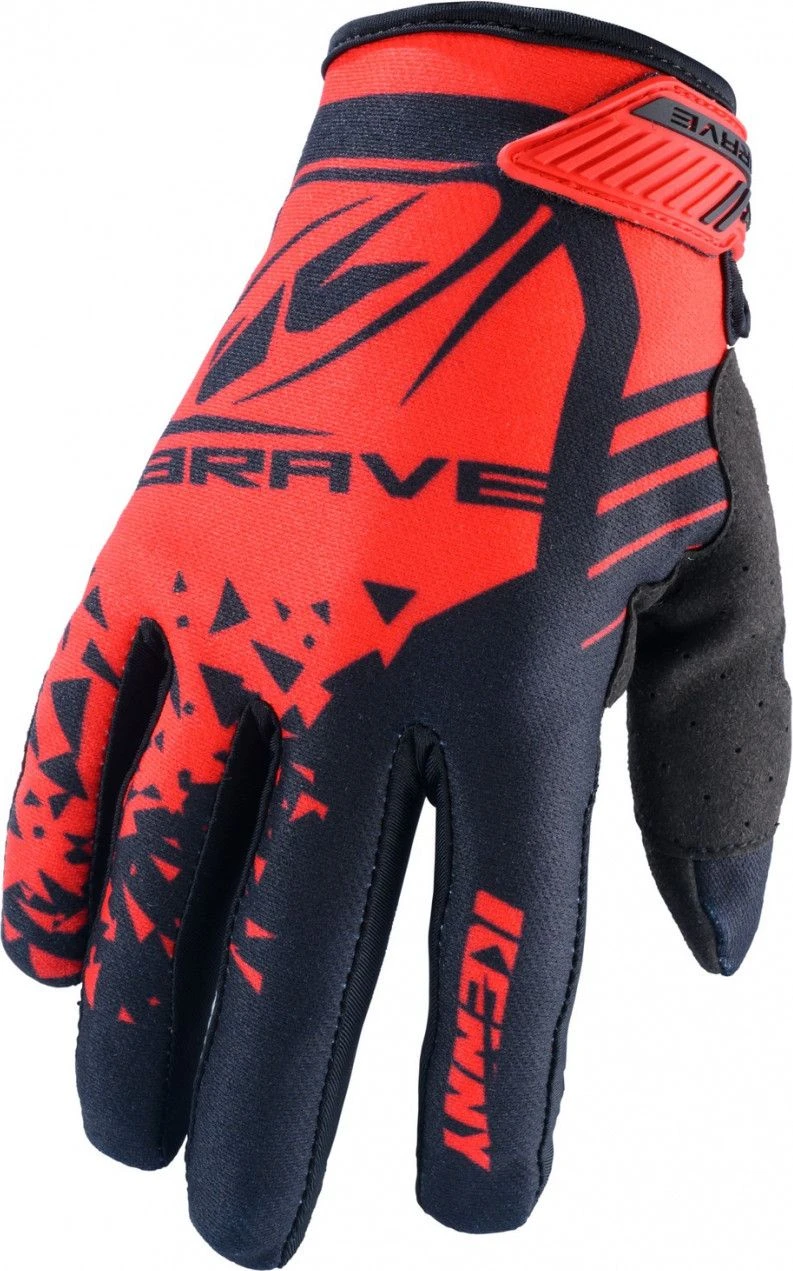 Pair Of Gloves Kenny Brave Red 2 Pair Of Gloves Kenny Brave Red - Image 2