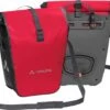 Rear Bike Bag (pair) Vaude Aqua Back Red