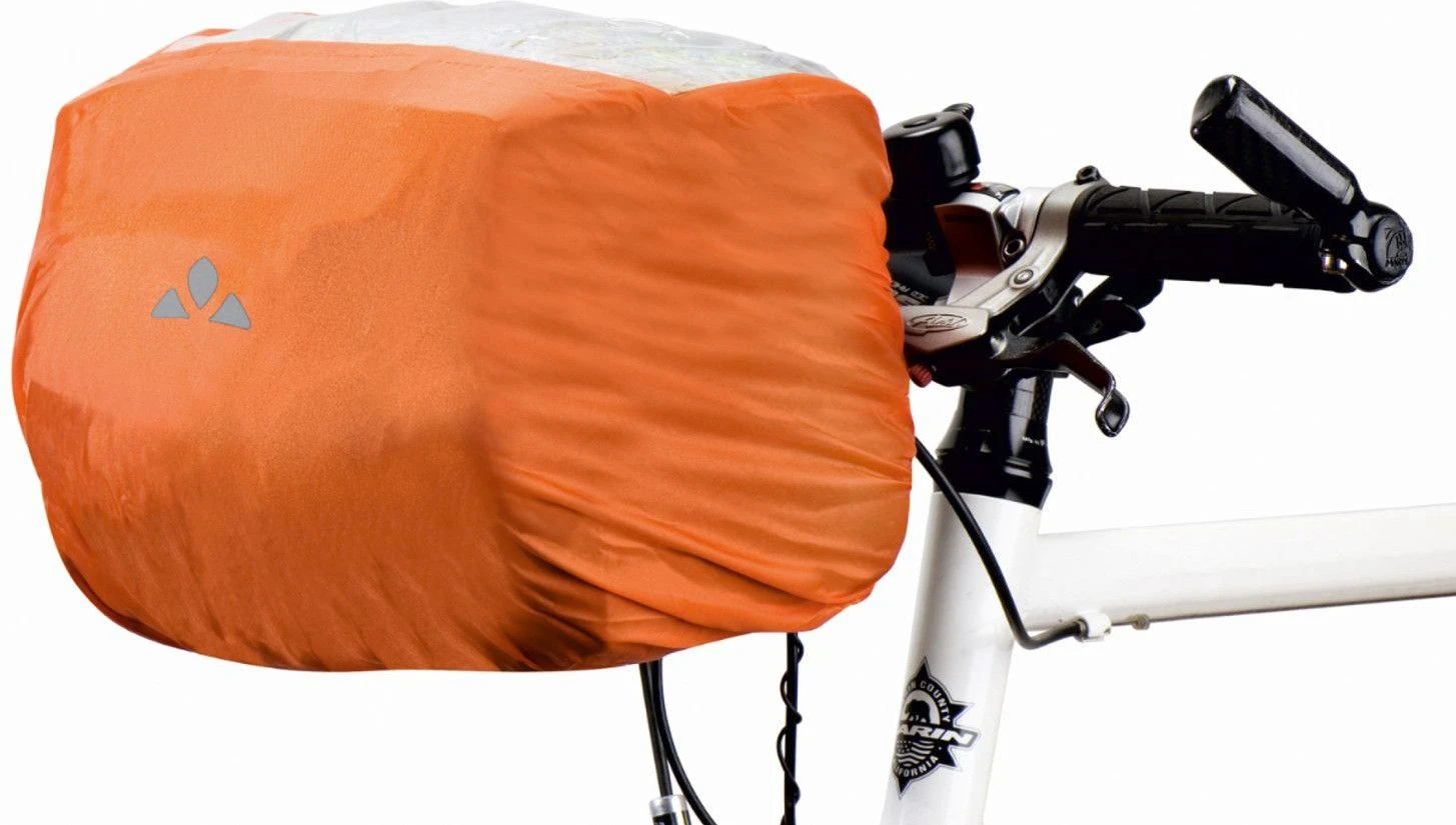 Rain Cover Vaude Raincover Handle Bar Bag Orange 1 Rain Cover Vaude Raincover Handle Bar Bag Orange