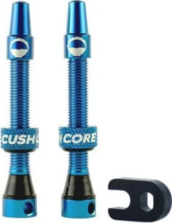 CushCore Tubeless Valves 44 Mm Blue
