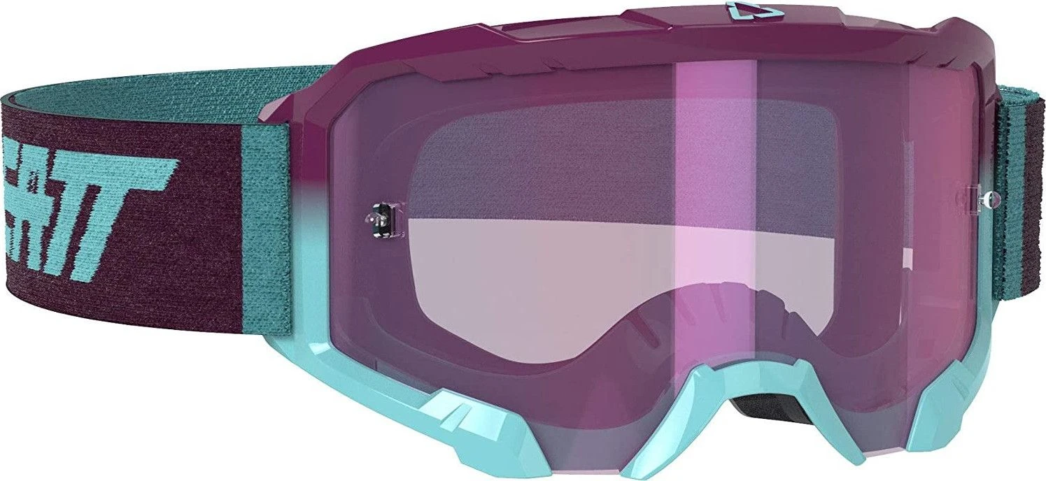 Leatt Velocity 4.5 Iriz Aqua Mask - Purple Purple Screen 78% 1 Leatt Velocity 4.5 Iriz Aqua Mask - Purple Purple Screen 78%