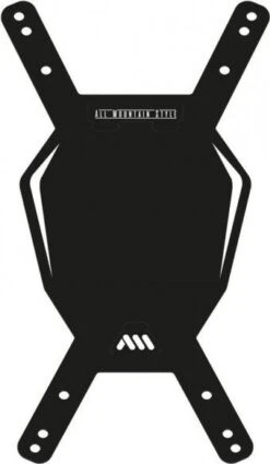 All-mountain-style ALL MOUNTAIN STYLE Number Plate Black White