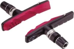Jagwire Cyclone Pro Red Zone Brake Pads Black / Red