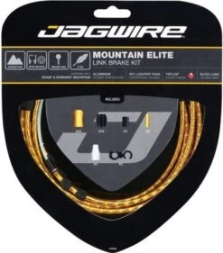 Jagwire Mountain Elite Link Brake Kit Gold