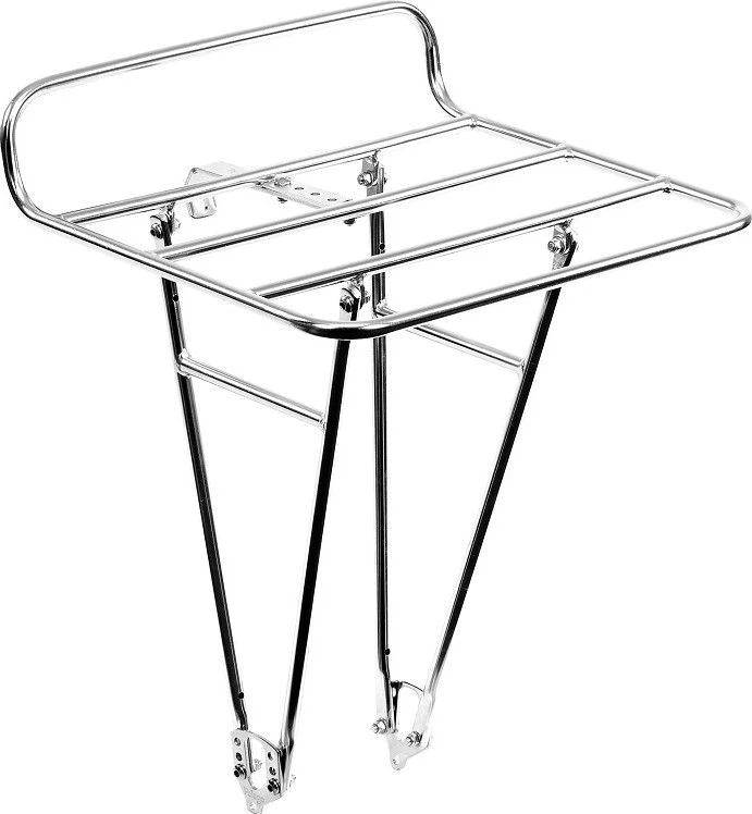 Front Luggage Rack Pelago Front Rack Large Silver 1 Front Luggage Rack Pelago Front Rack Large Silver