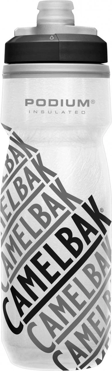 Camelbak Podium Chill 0.6L Race Edition White / Black Insulated Bottle 1 Camelbak Podium Chill 0.6L Race Edition White / Black Insulated Bottle