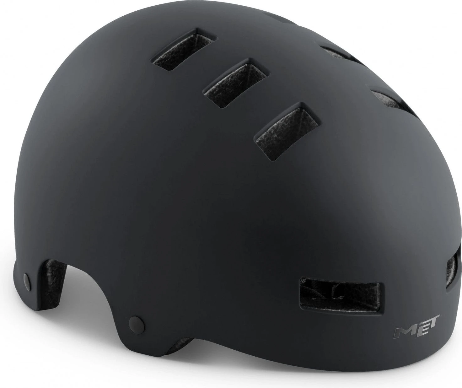 MET Zone Helmet Black Mat 1 MET Zone Helmet Black Mat
