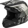 Fly Racing Toxin Transfer Mips Youth Full Face Helmet Matte Grey Black