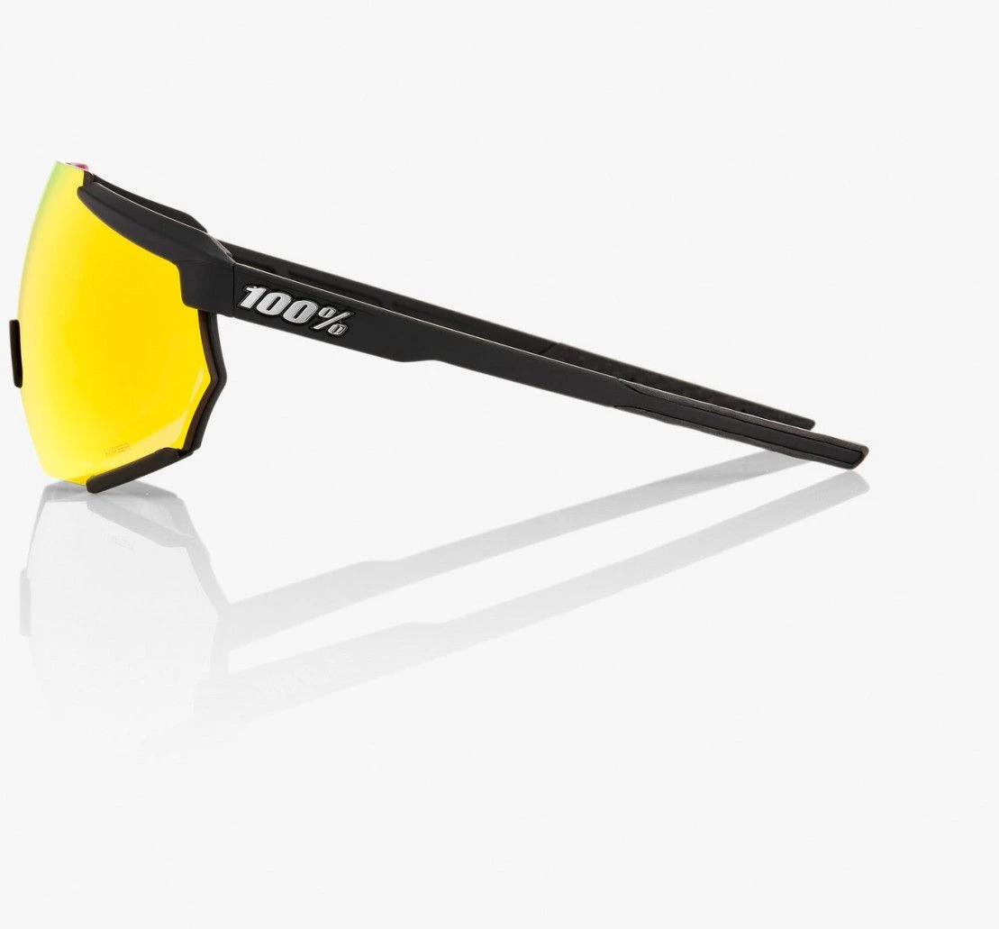 100% Racetrap Soft Tact Black HiPER Glasses Red Multilayer Mirror Lens / Black / Red 3 100% Racetrap Soft Tact Black HiPER Glasses Red Multilayer Mirror Lens / Black / Red - Image 3