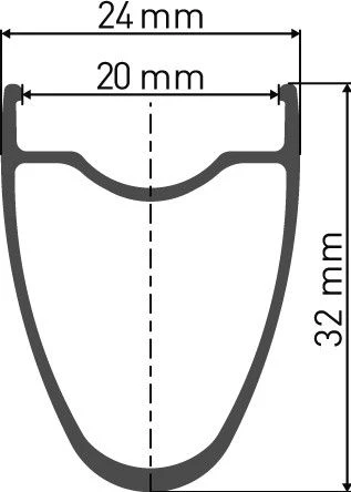 Dt-swiss DT Swiss HE 1800 Spline DB 32 Front Wheel | Boost 12x110 Mm 2 Dt-swiss DT Swiss HE 1800 Spline DB 32 Front Wheel | Boost 12x110 Mm - Image 2