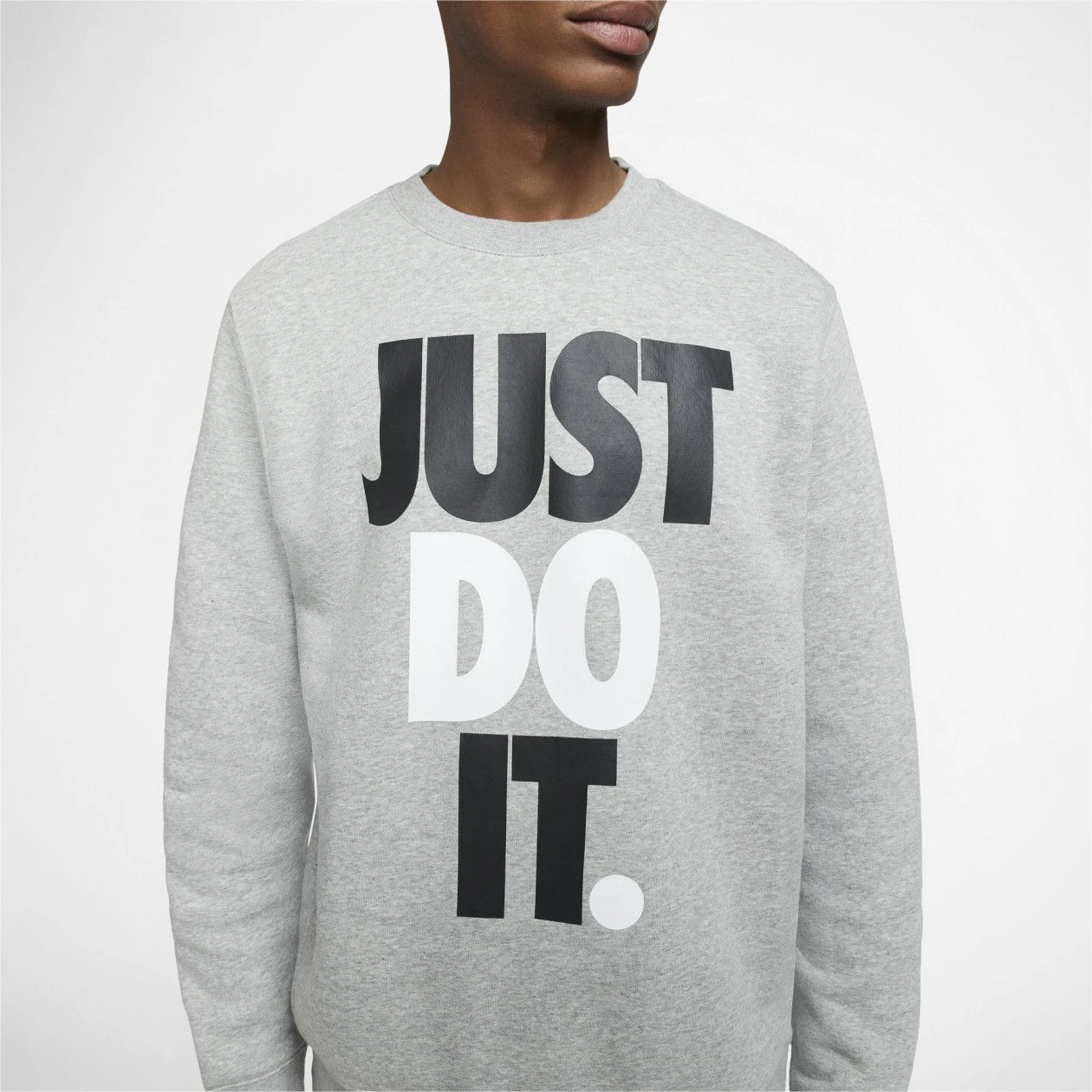 Nike Sportswear Jdi Gray Heather Sweatshirt 3 Nike Sportswear Jdi Gray Heather Sweatshirt - Image 3