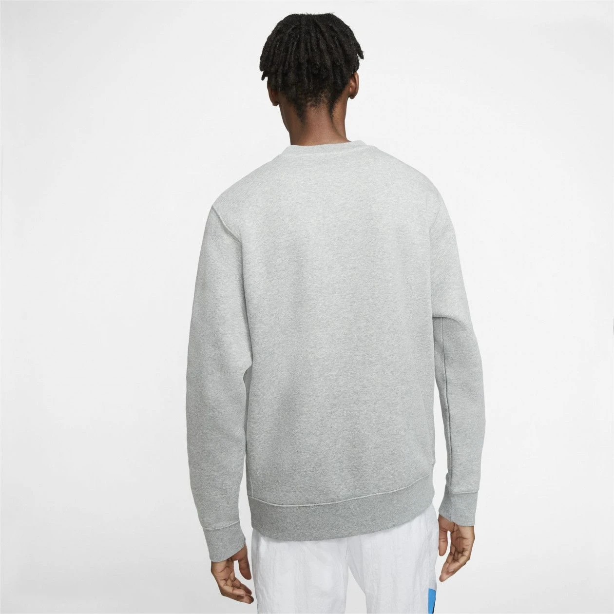 Nike Sportswear Jdi Gray Heather Sweatshirt 4 Nike Sportswear Jdi Gray Heather Sweatshirt - Image 4