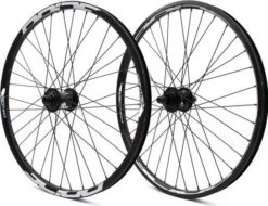 Pair Of BMX Pride Racing Control Cruiser 36 Holes Black