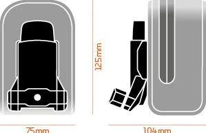 Fidlock Push Saddle Bag 400 Ml Black 5 Fidlock Push Saddle Bag 400 Ml Black - Image 5