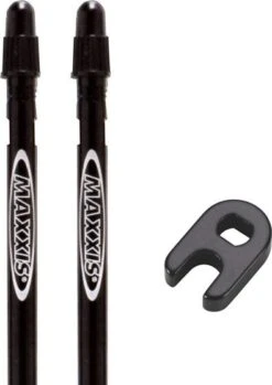 Pair Of Maxxis Valves (MVS Modular Valve System) Presta Black