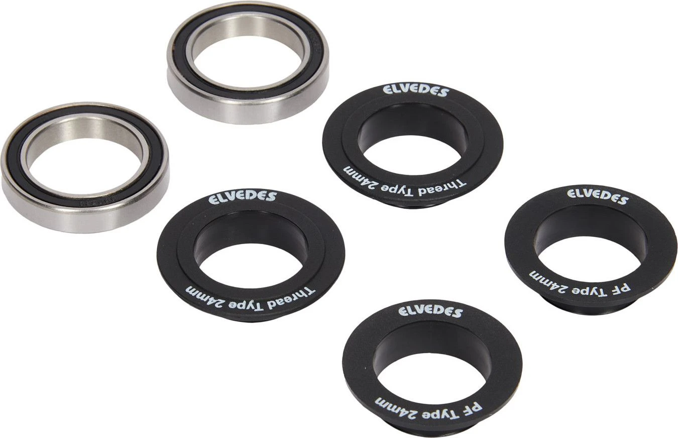 Elvedes Bearing Kit Elvedes 24mm Bottom Bracket 1 Elvedes Bearing Kit Elvedes 24mm Bottom Bracket