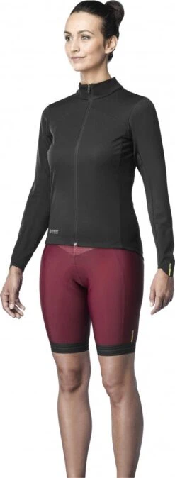 Mavic Womens Short Jersey Sleeves Mistral Black -Component Bike Gear 14808825e53f6ec377723.04707128