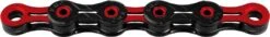 KMC DLC 11S 118 Chain Black Red
