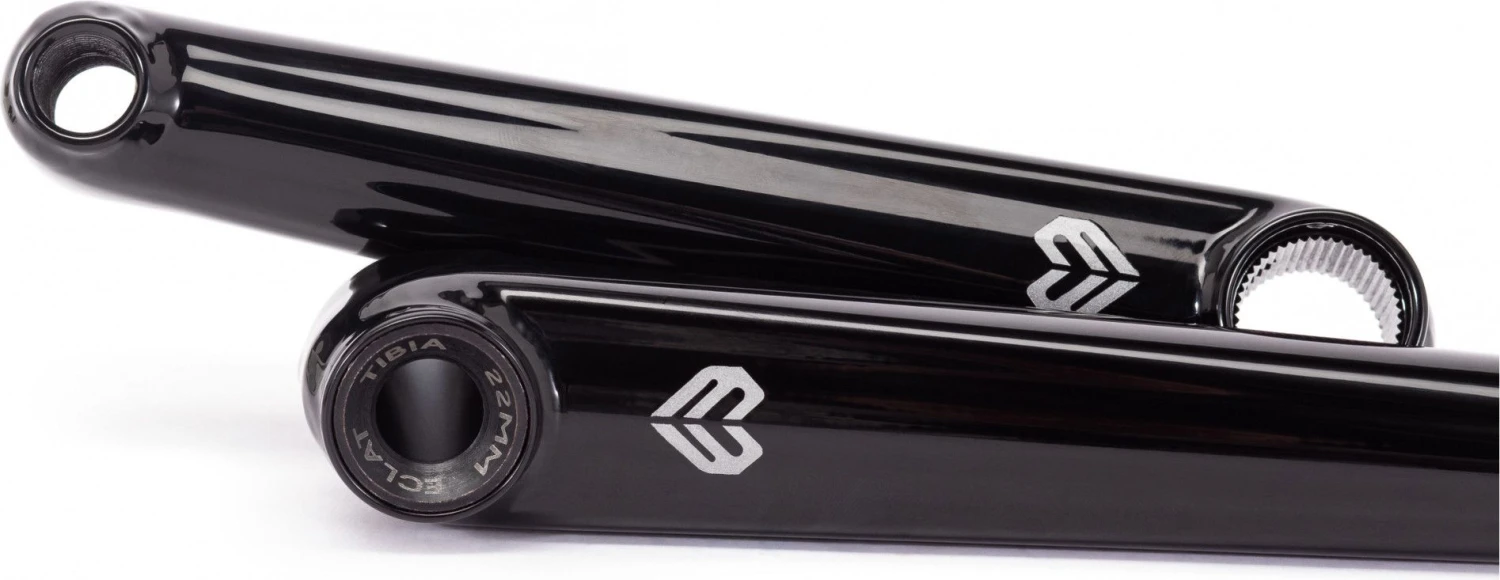 Eclat TIBIA Crank Sparkler - 170mm 22mm Black 4 Eclat TIBIA Crank Sparkler - 170mm 22mm Black - Image 4