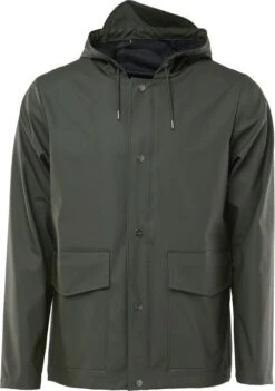 Waterproof Rains Short Hooded Coat Beige -Component Bike Gear 14811755e554829e8b5a0.08296697