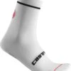 Castelli Entrata 9 Pair Of Socks White