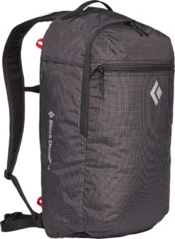 Black Diamond Trail Zip Black Backpack