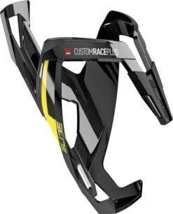 Elite CUSTOM RACE Plus Bottle Cage Black Yellow