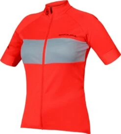 Endura FS260-Pro II Women's Short Sleeve Jersey Coral N On
