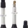 Neatt Presta Pair Of Tubeless Valves Silver