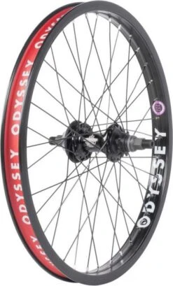20 '' Odyssey Quadrant / Cassette 9 T RHD / LHD Rear Wheel Black