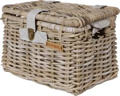 Basil Denton Gray M Bike Basket