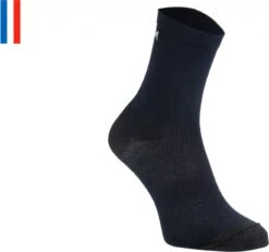 Pair Of LeBram Croix Morand Navy Blue Socks