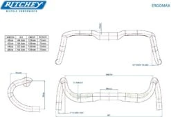 Ritchey Ergomax COMP Di2 BB Handlebar Black -Component Bike Gear 15809015eb436e2dacde0.14793883