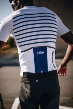 LeBram Ventoux Short Sleeve Jersey White Blue Slim Fit -Component Bike Gear 15836285fce313f26e5a8.41248838