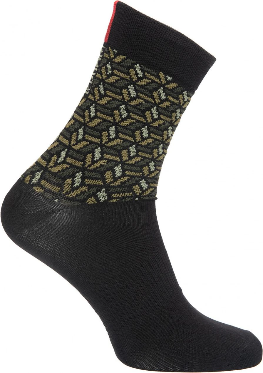 Pair Of LeBram Iron Cross Socks Khaki 2 Pair Of LeBram Iron Cross Socks Khaki - Image 2