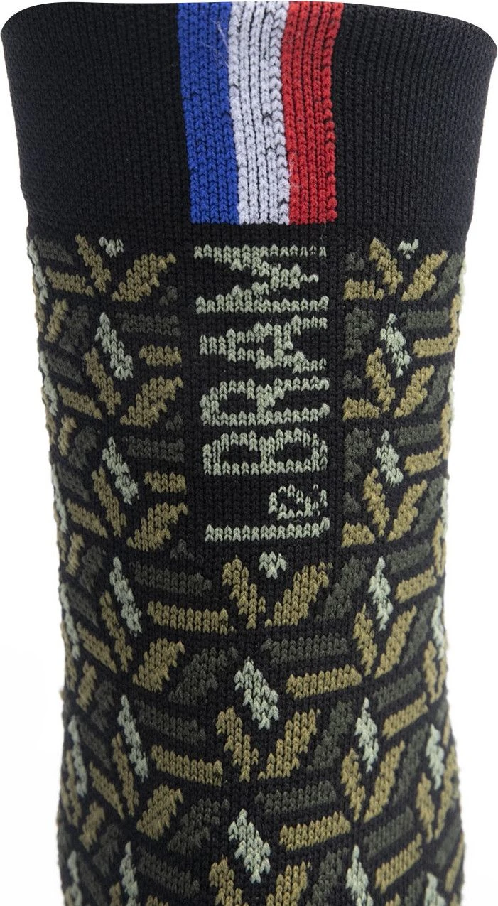 Pair Of LeBram Iron Cross Socks Khaki 4 Pair Of LeBram Iron Cross Socks Khaki - Image 4